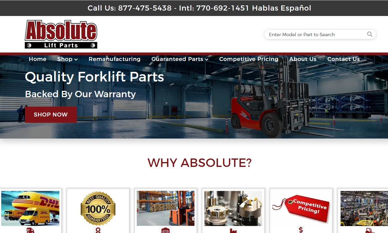 Absolute Lift Parts