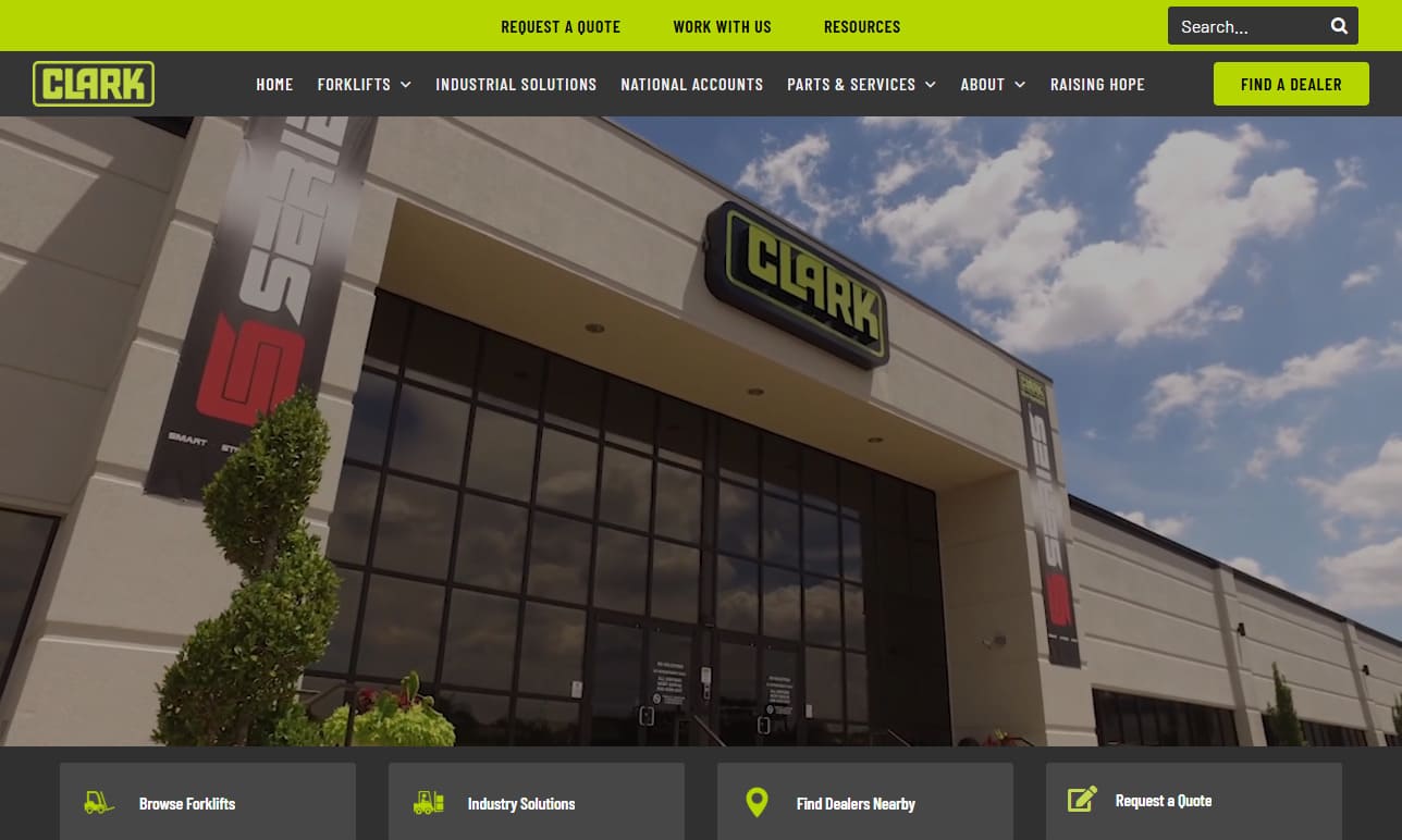 Clark Material Handling, USA Clark Material Handling, USA